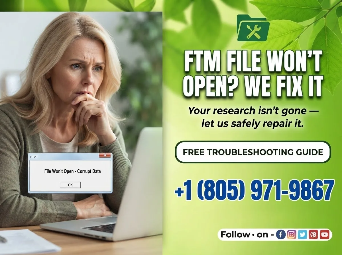 Family Tree Maker file won't open: free guide to repairing it safely