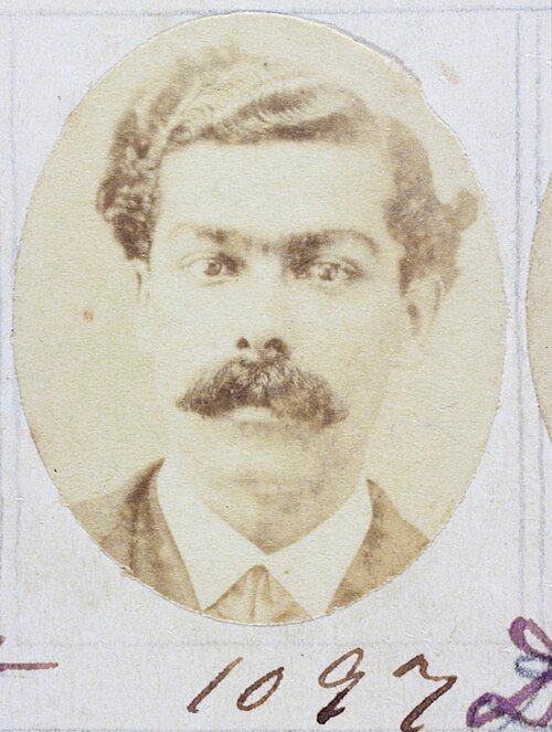 Nineteenth-century studio portrait of a man, sitter unidentified